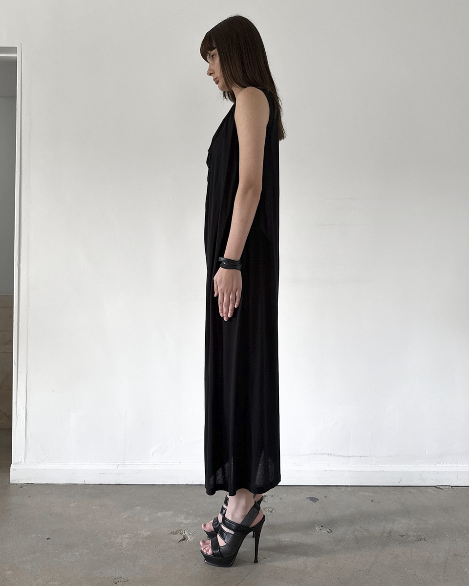 Hussein Chalayan (90s-2000s) Cowl Neck Dress