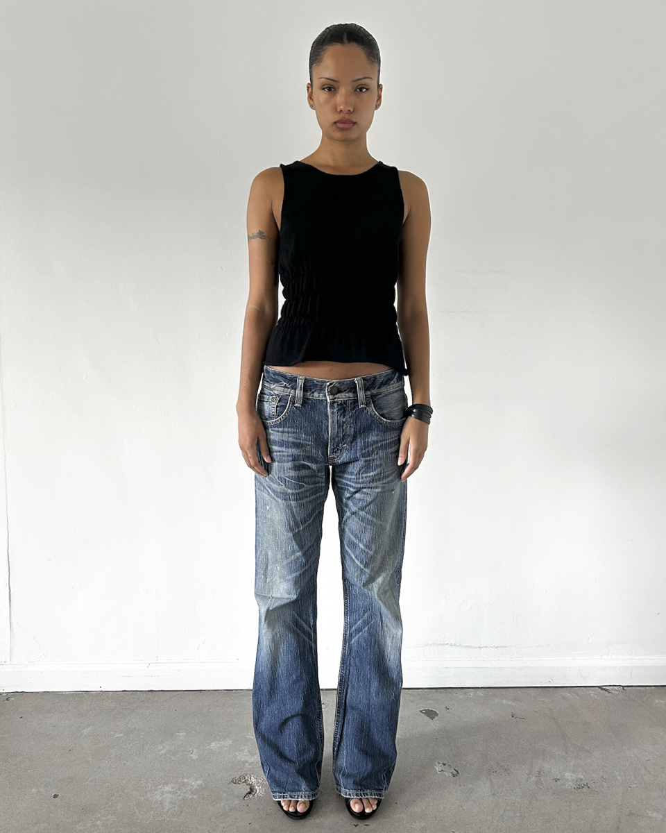 Edwin 503 BlueTrip with Button Back Pockets