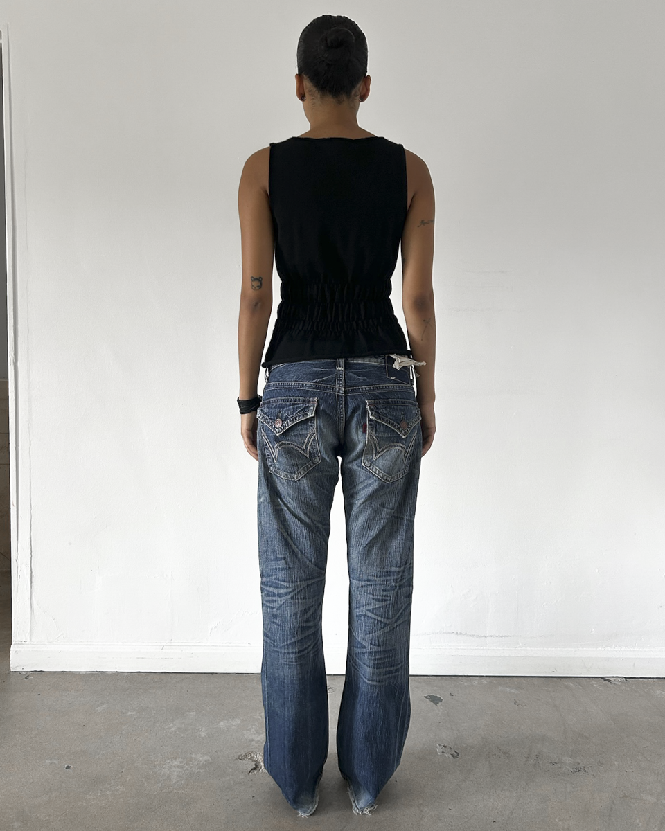 Edwin 503 BlueTrip with Button Back Pockets