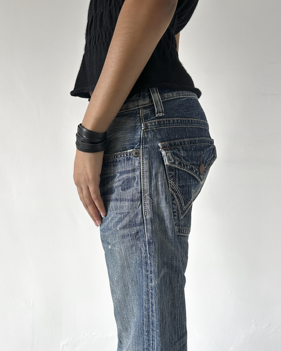 Edwin 503 BlueTrip with Button Back Pockets