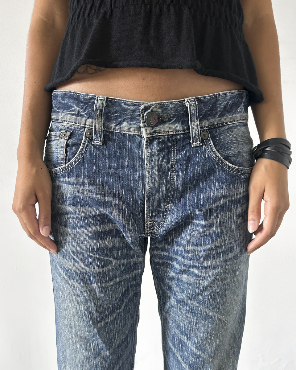 Edwin 503 BlueTrip with Button Back Pockets