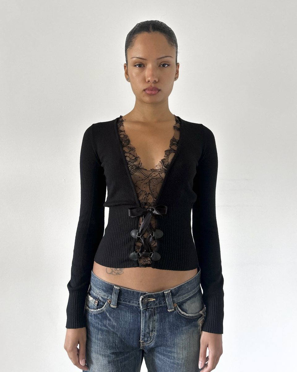 Iceberg Corset Cardigan