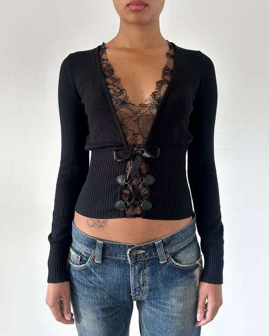 Iceberg Corset Cardigan