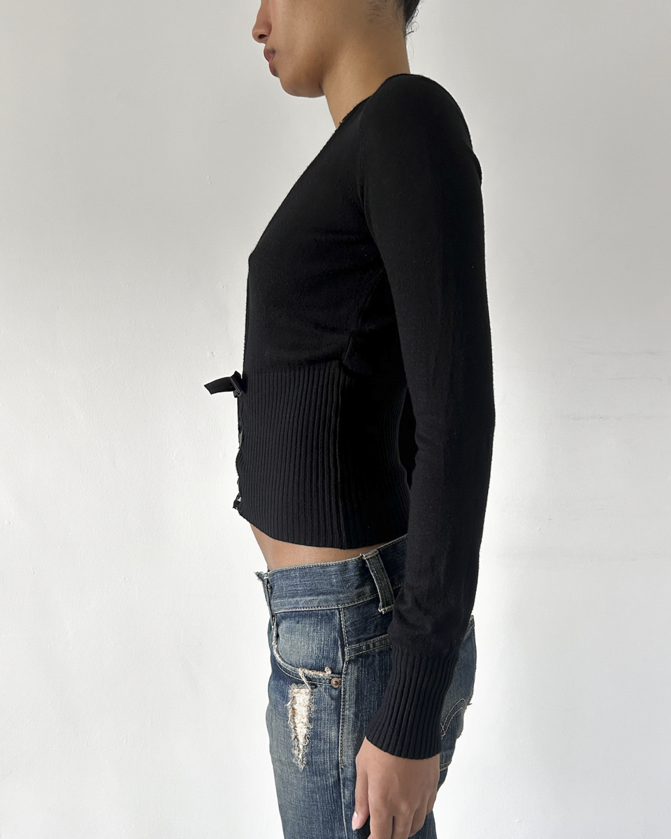 Iceberg Corset Cardigan