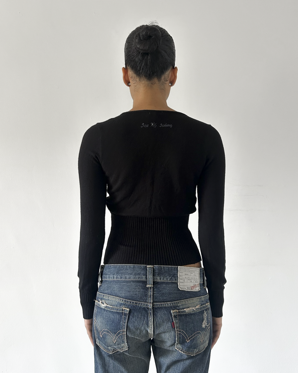 Iceberg Corset Cardigan