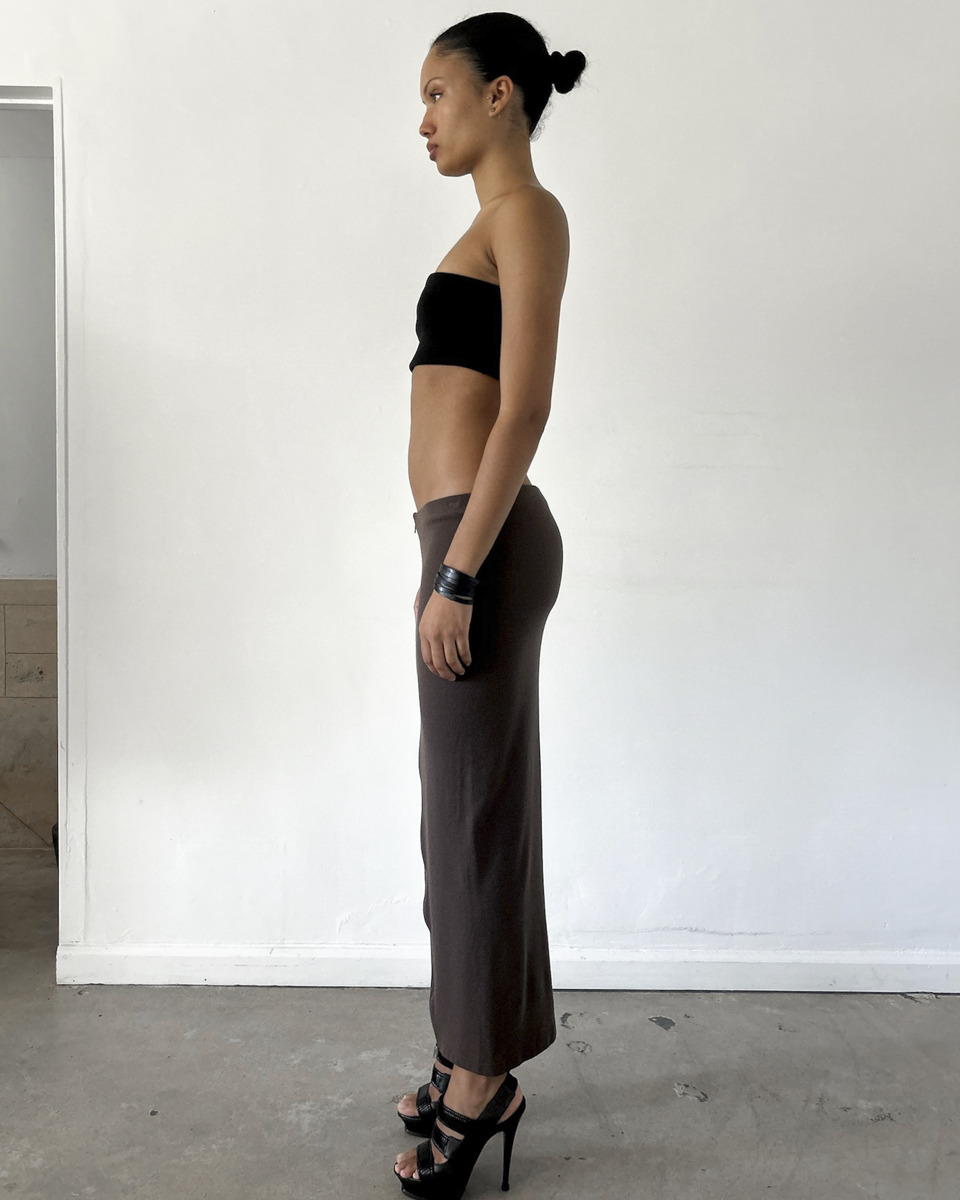 MM6 Maison Margiela Maxi Zipper Skirt
