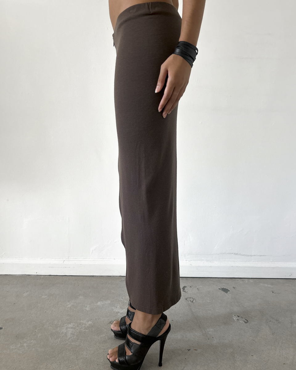 MM6 Maison Margiela Maxi Zipper Skirt