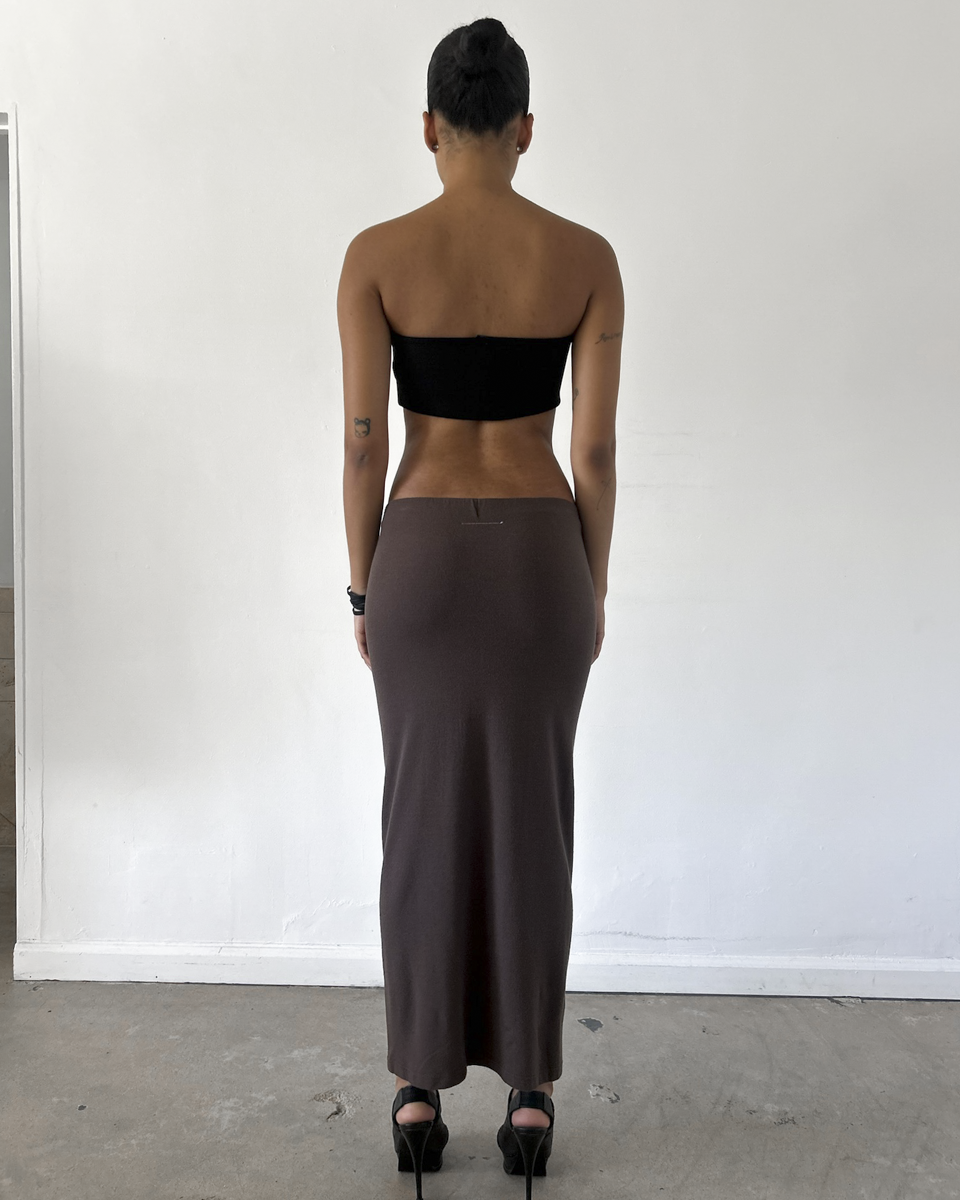MM6 Maison Margiela Maxi Zipper Skirt
