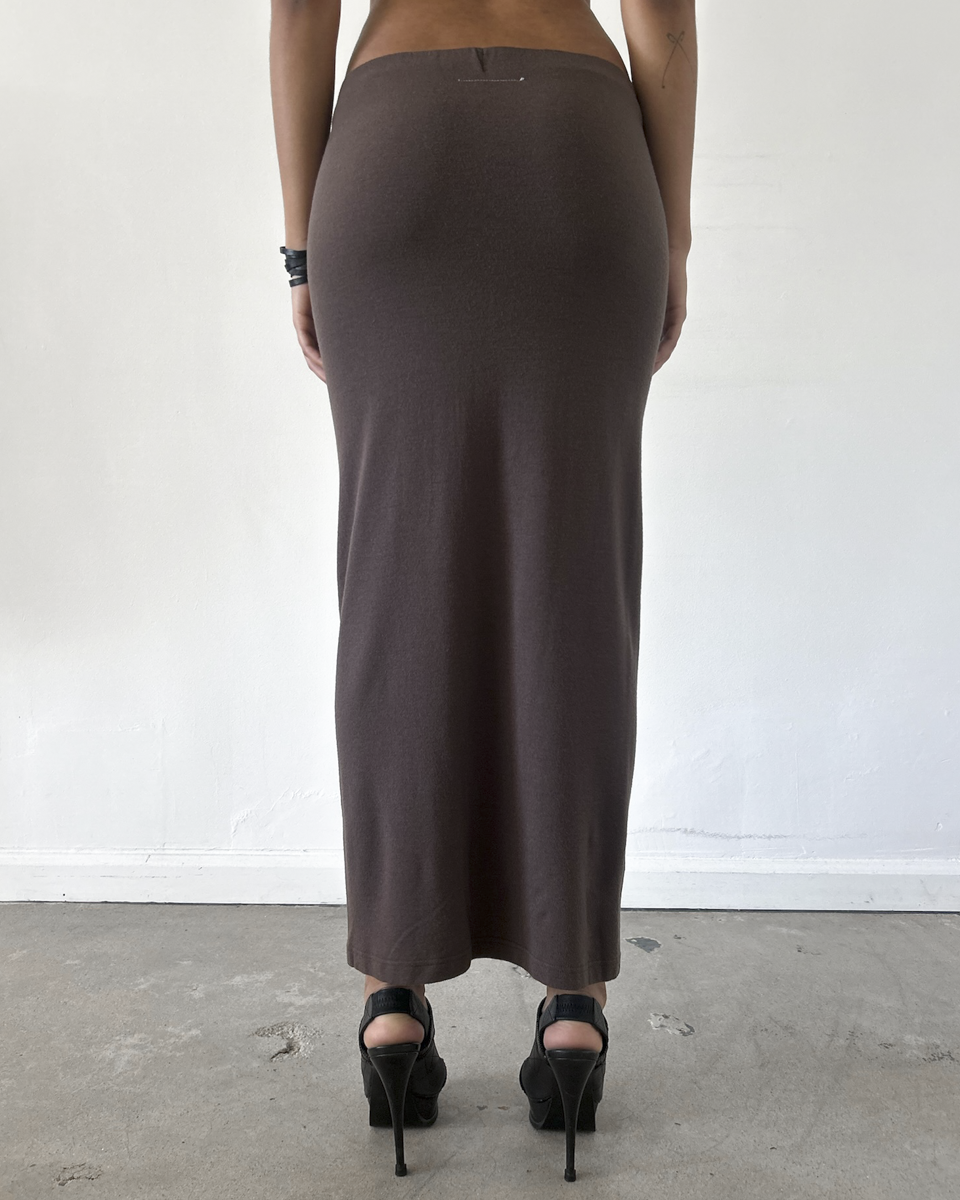 MM6 Maison Margiela Maxi Zipper Skirt