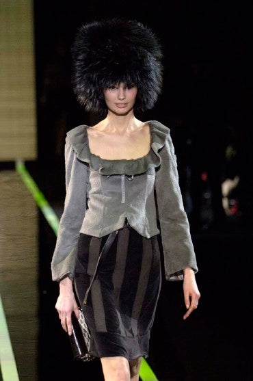 Emporio Armani FW2006 Hook & Eye Jacket