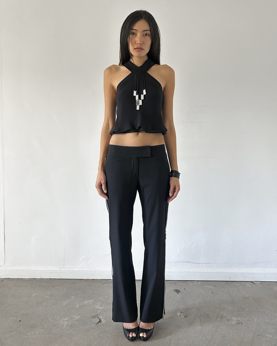 Emporio Armani (Runway) FW2003 Halter Top & Trouser Set