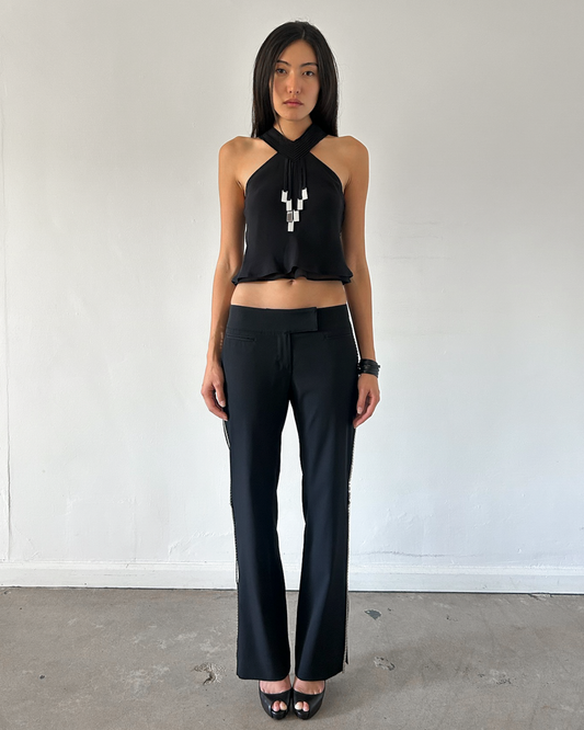 Emporio Armani (Runway) FW2003 Halter Top & Trouser Set