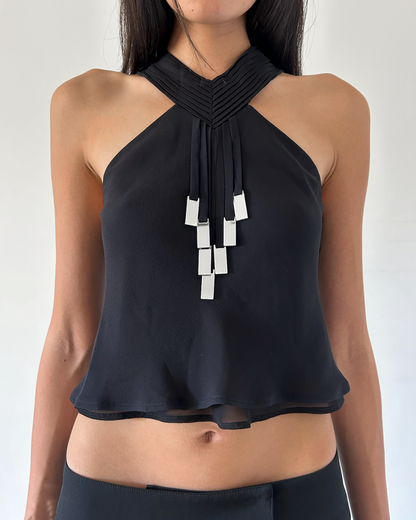 Emporio Armani (Runway) FW2003 Halter Top & Trouser Set