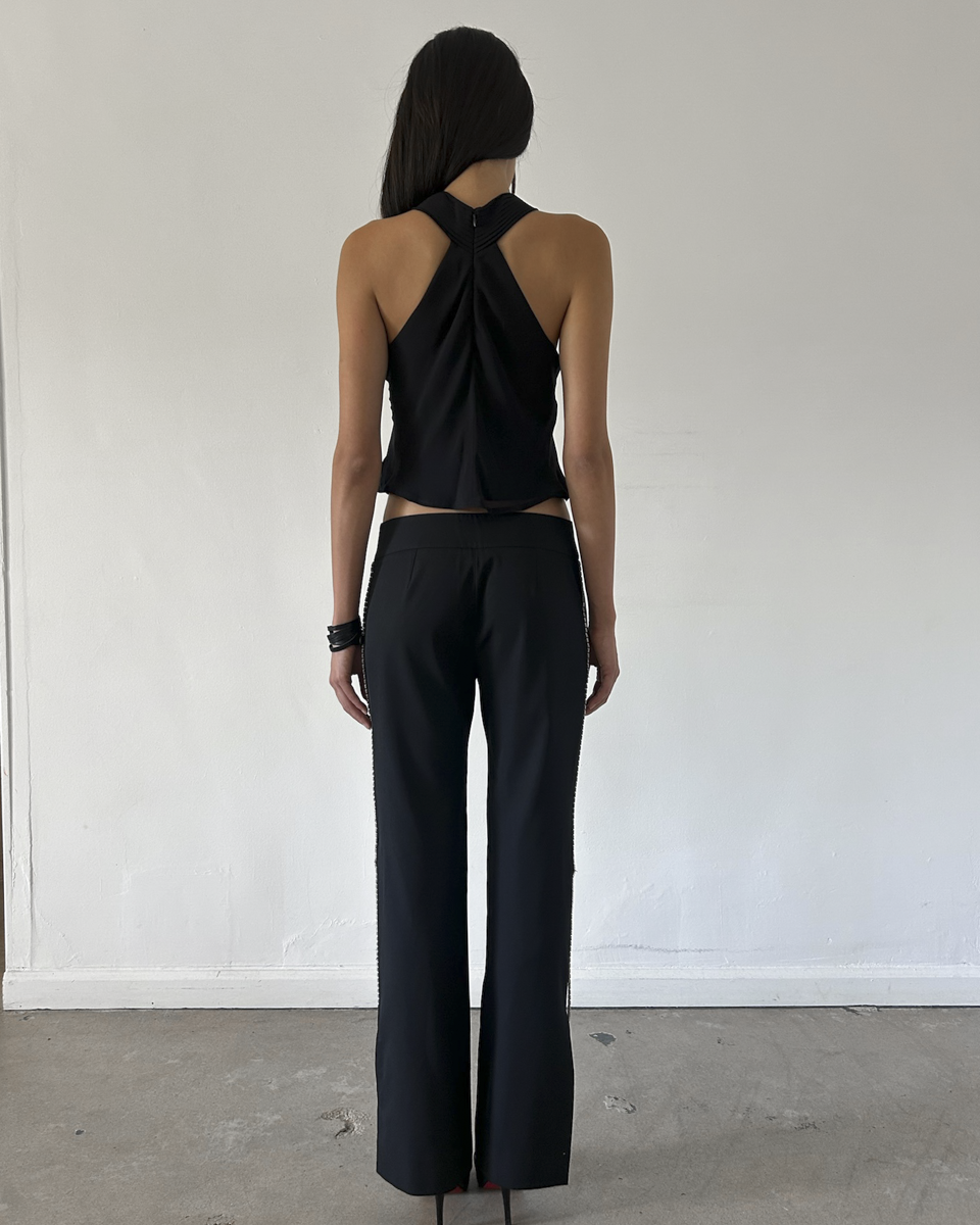 Emporio Armani (Runway) FW2003 Halter Top & Trouser Set