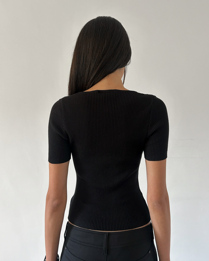 Blumarine Anna Molinari Crochet Top