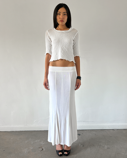 Celine Sheer Maxi Skirt