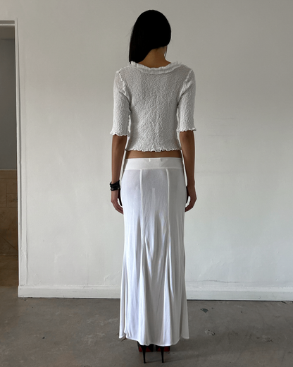 Celine Sheer Maxi Skirt