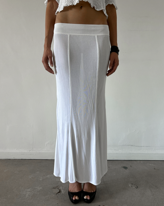 Celine Sheer Maxi Skirt