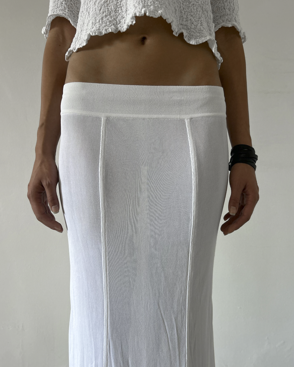 Celine Sheer Maxi Skirt