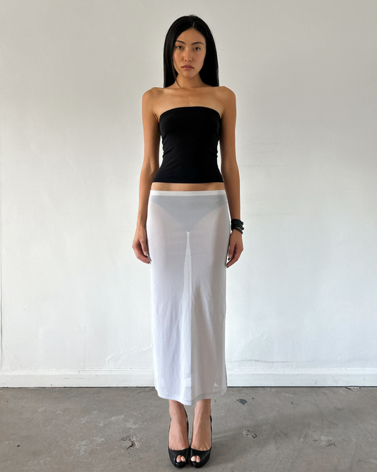 Issey Miyake Pleats Please (2007) Sheer Skirt