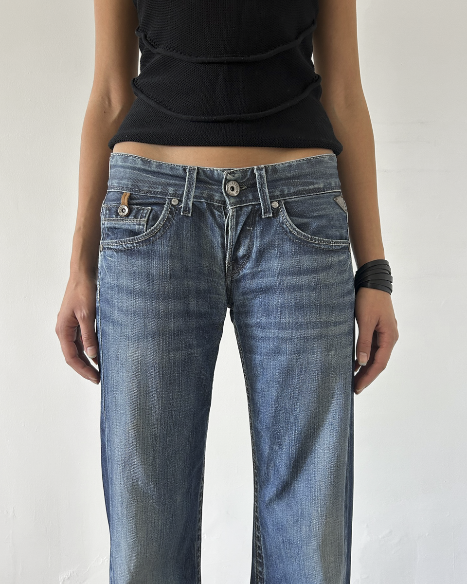Replay Low-Rise Denim