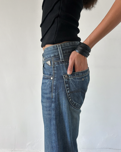 Replay Low-Rise Denim