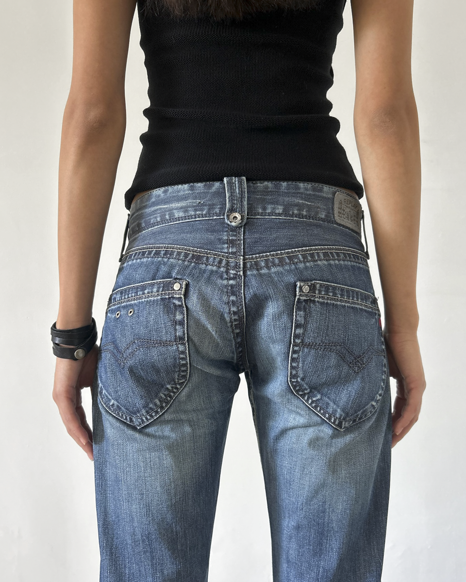 Replay Low-Rise Denim