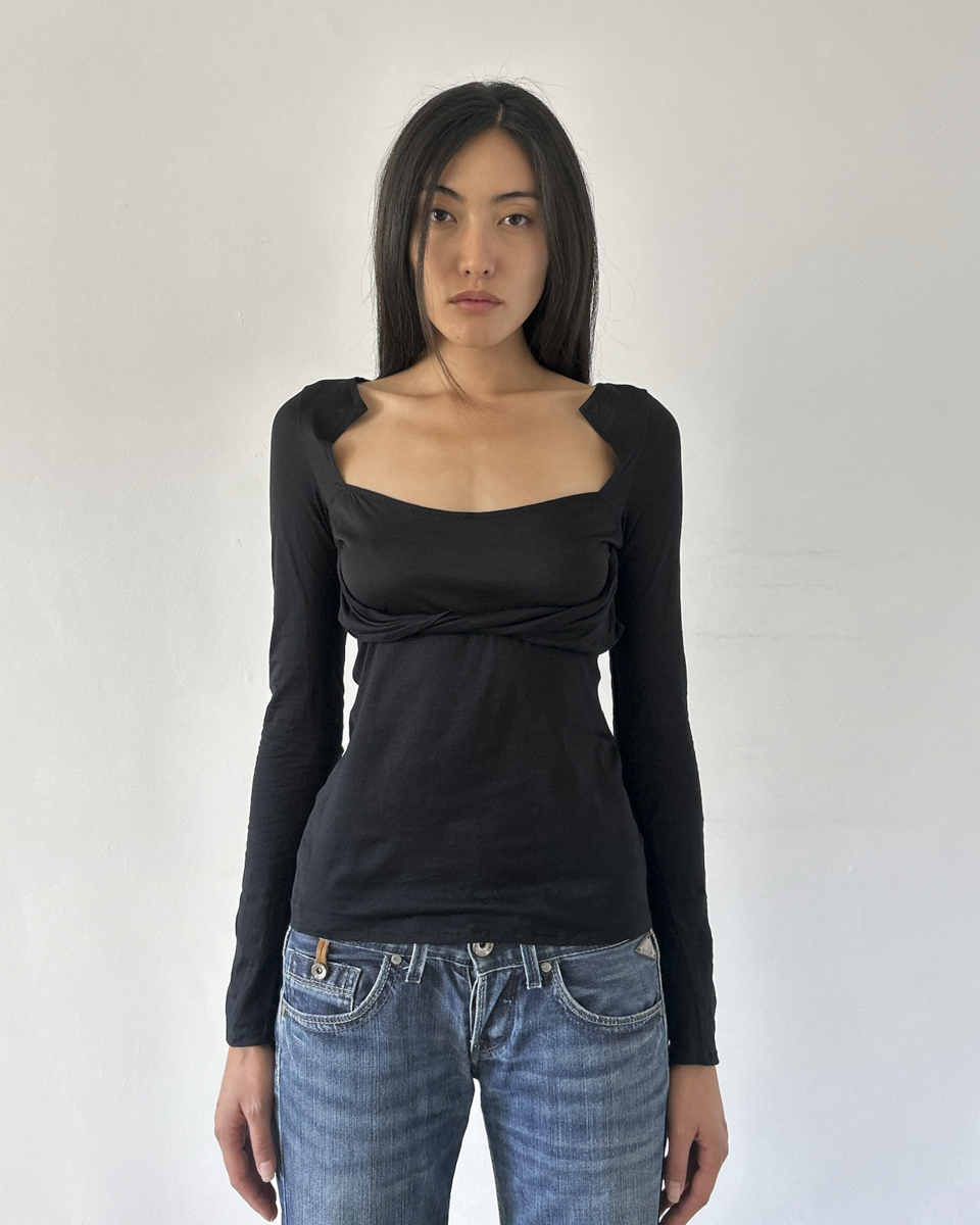 Gucci by Tom Ford Draped Top