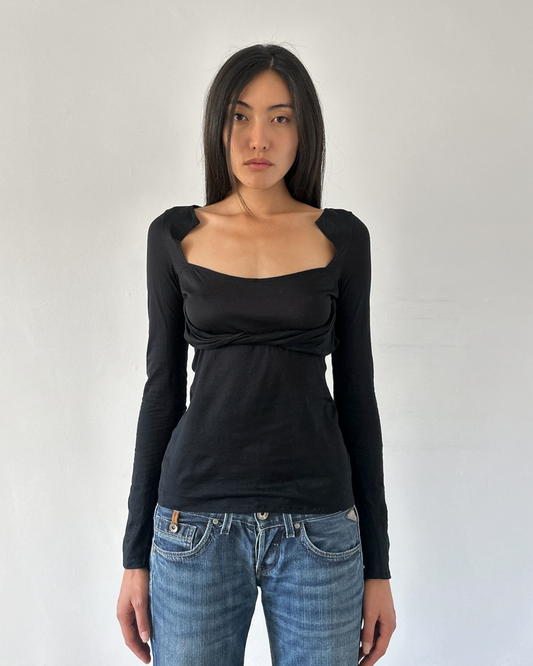 Gucci by Tom Ford Draped Top