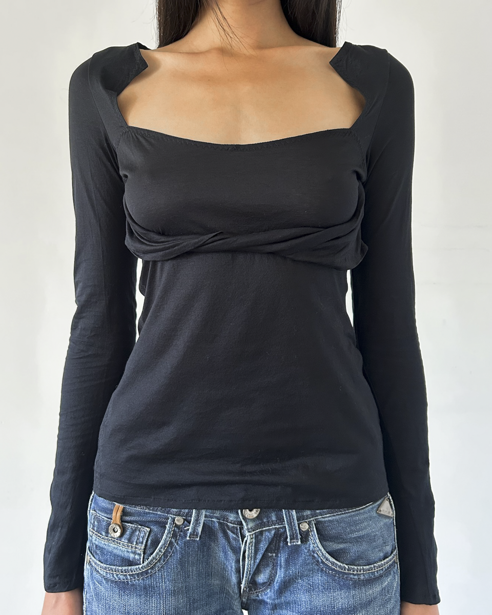 Gucci by Tom Ford Draped Top