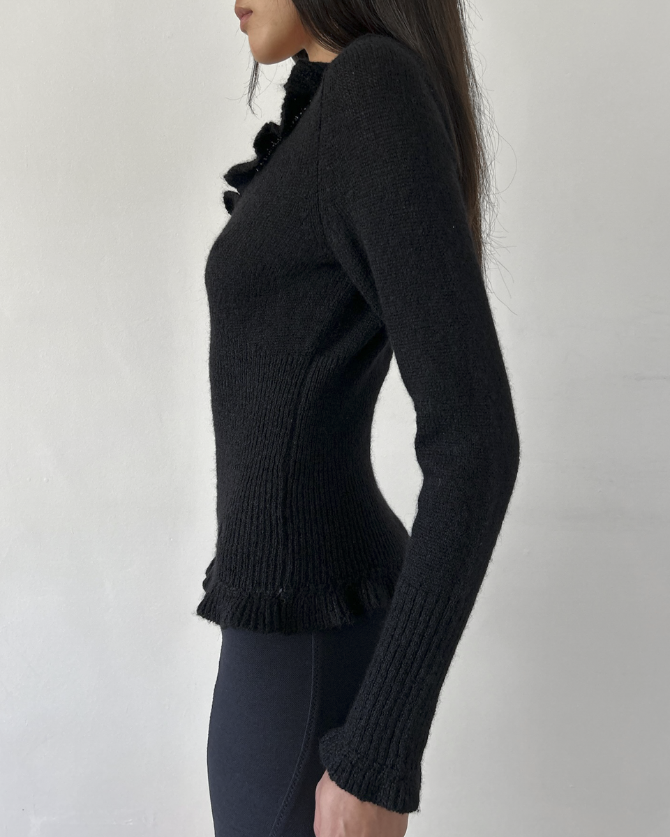 Burberry Ruffled Sweater