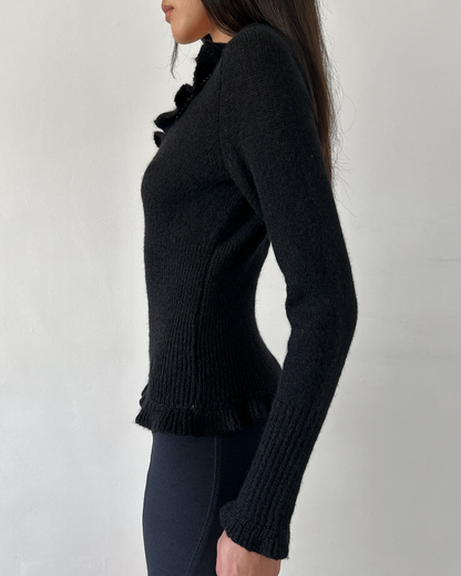 Burberry Ruffled Sweater