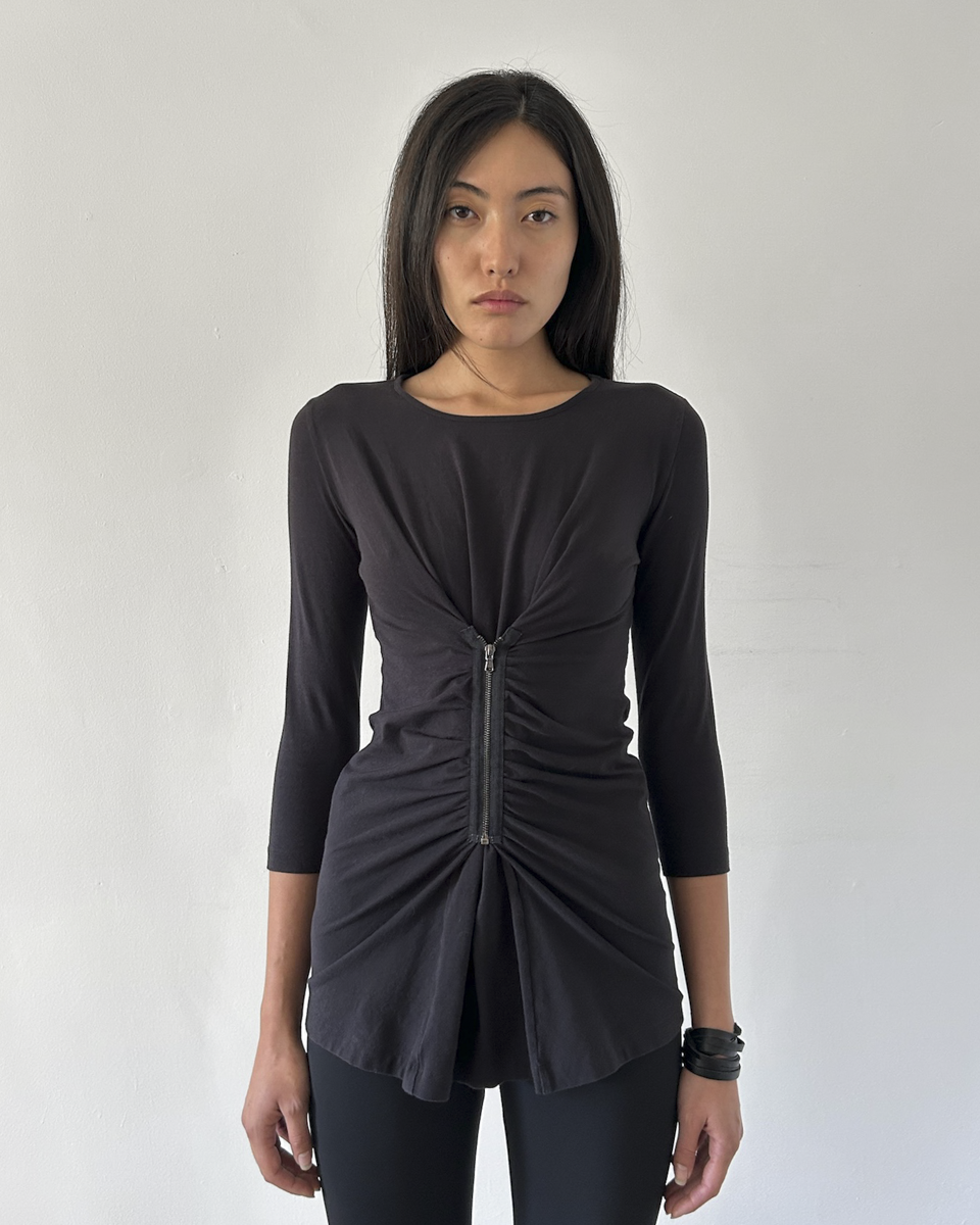 Philosophy by Alberta Ferretti Zipper Top