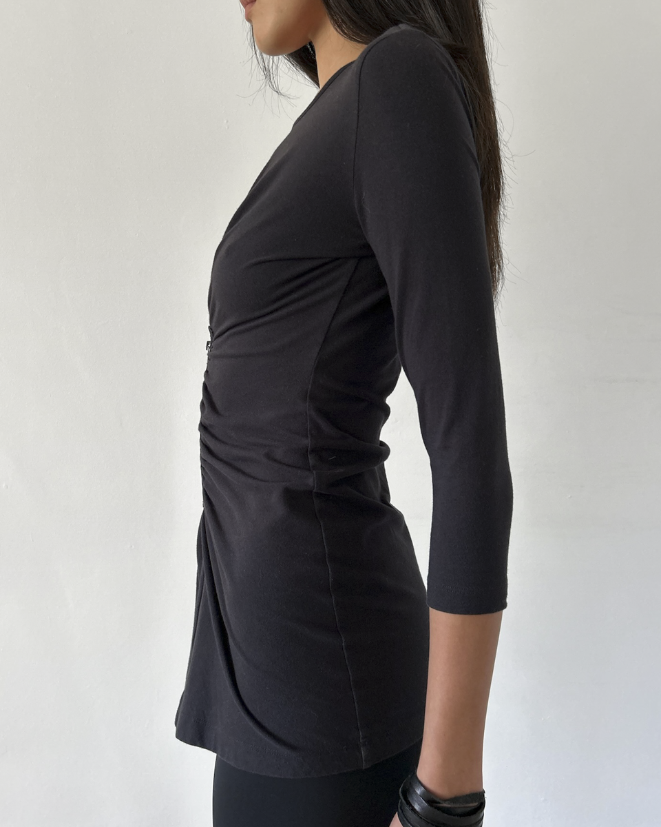 Philosophy by Alberta Ferretti Zipper Top