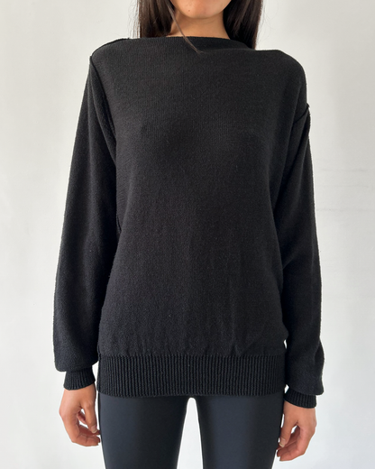 Y’s Yohji Yamamoto FW2007 Open Back Sweater