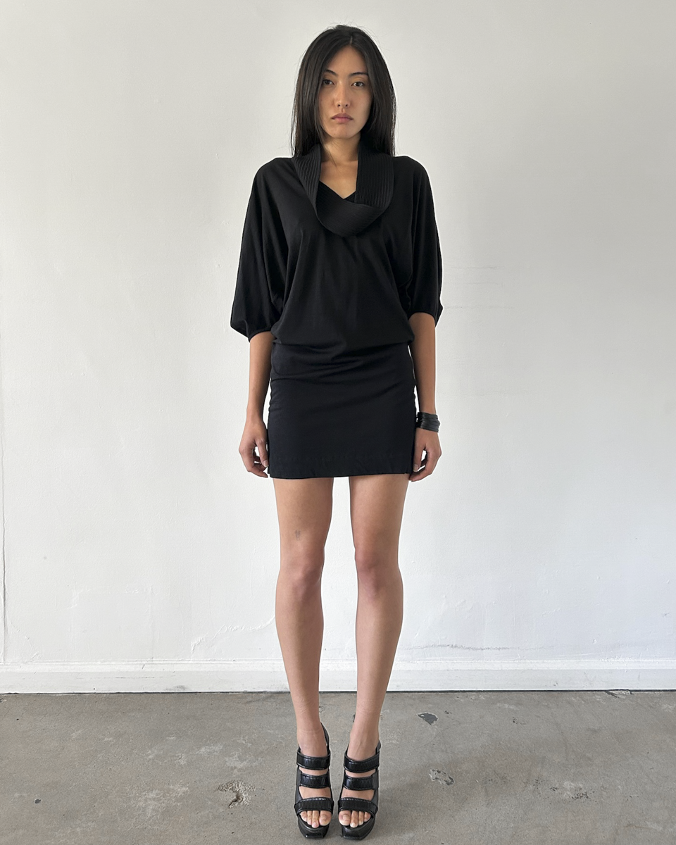 Ilaria Nistri (Runway) FW2010 Cowl Neck Dress