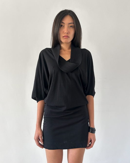 Ilaria Nistri (Runway) FW2010 Cowl Neck Dress