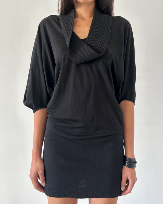 Ilaria Nistri (Runway) FW2010 Cowl Neck Dress