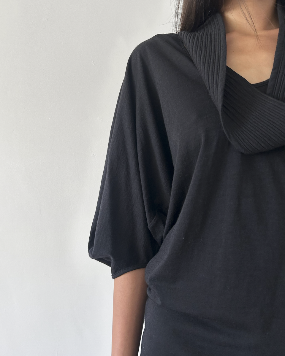 Ilaria Nistri (Runway) FW2010 Cowl Neck Dress