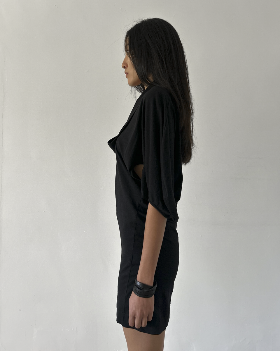 Ilaria Nistri (Runway) FW2010 Cowl Neck Dress