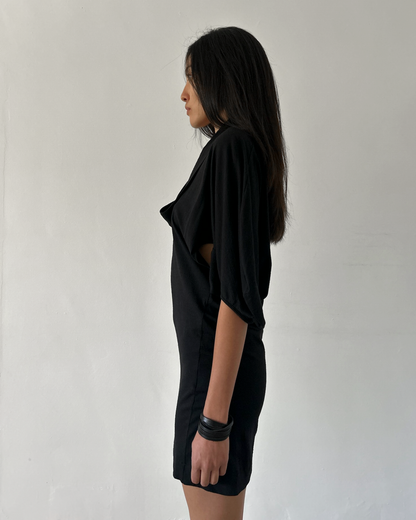 Ilaria Nistri (Runway) FW2010 Cowl Neck Dress