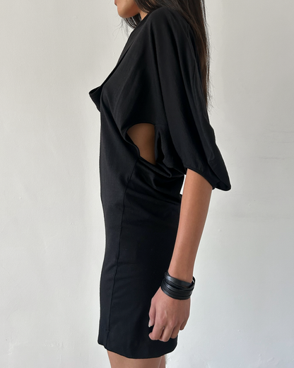 Ilaria Nistri (Runway) FW2010 Cowl Neck Dress