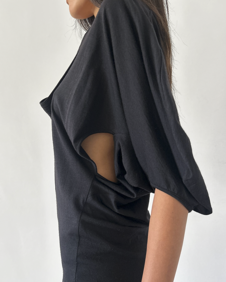 Ilaria Nistri (Runway) FW2010 Cowl Neck Dress