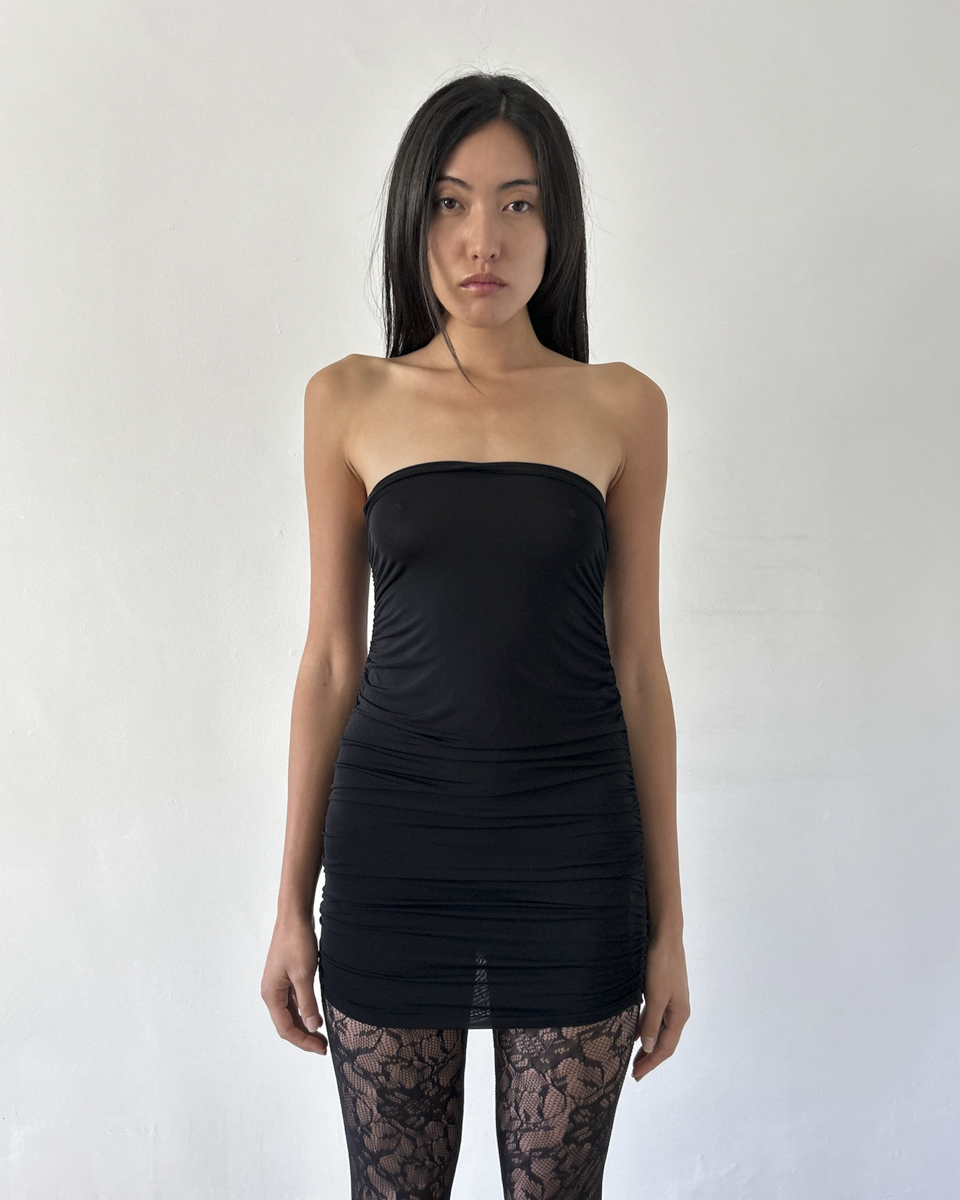 Celine by Phoebe Philo Strapless Tunic