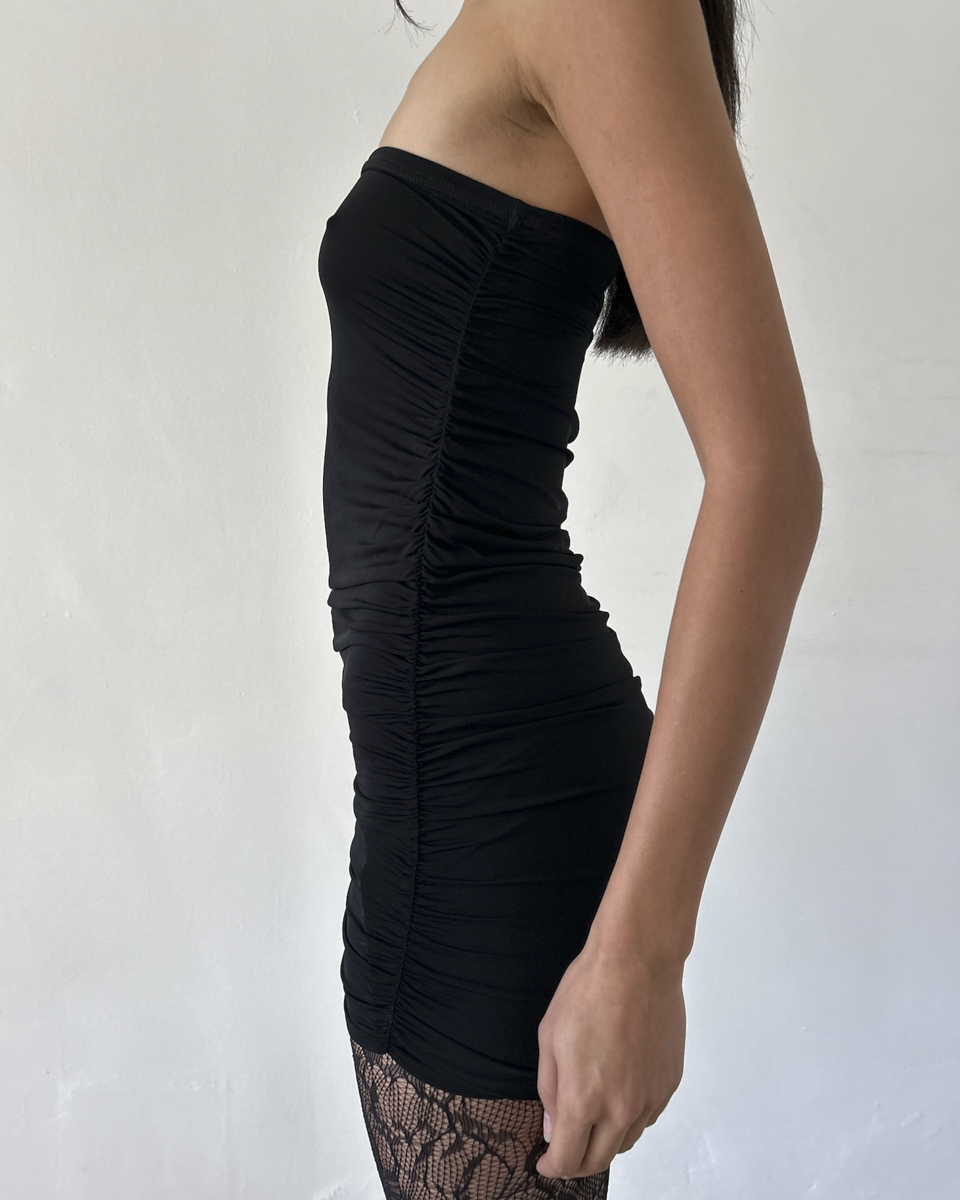 Celine by Phoebe Philo Strapless Tunic