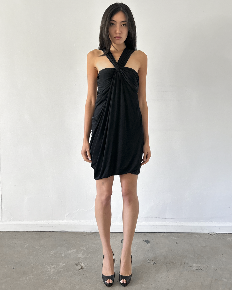 Yigal Azrouel Draped Mini Dress