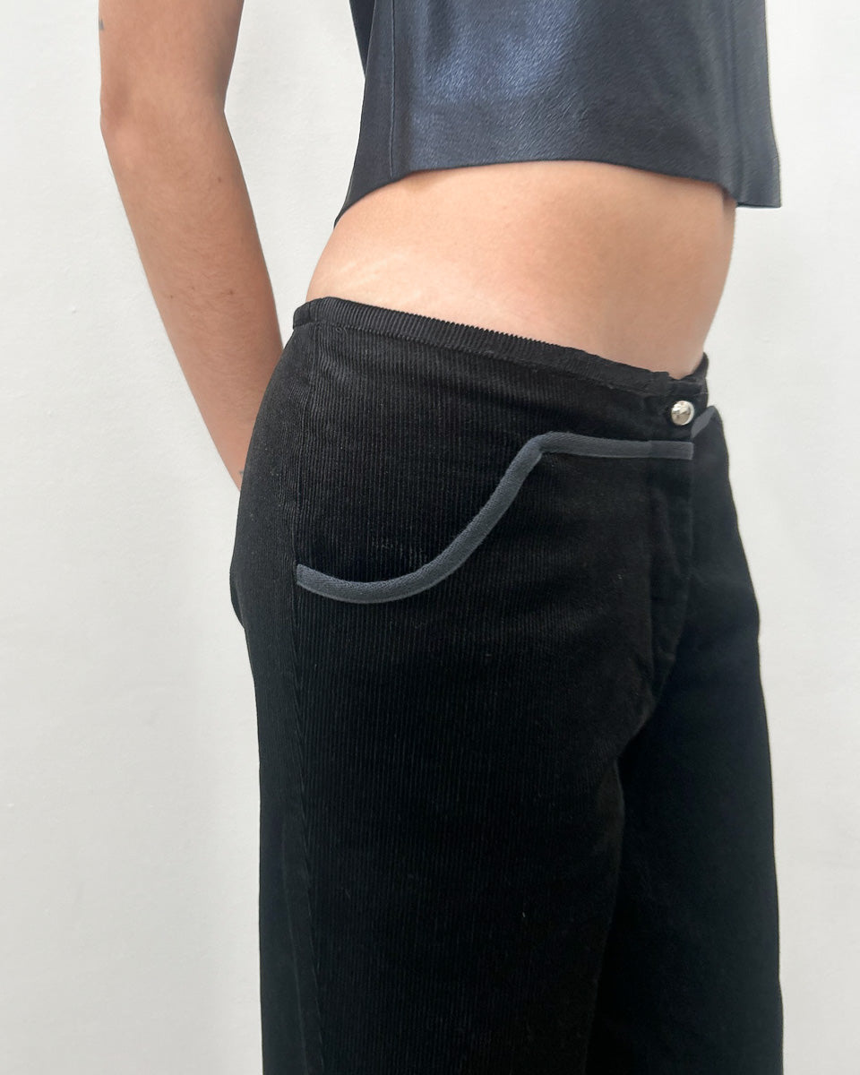 Emporio Armani Corduroy Embellished Pants