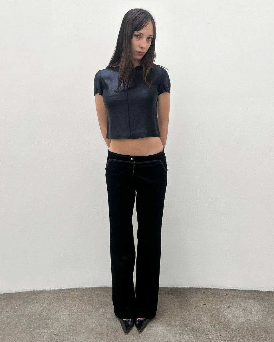 Emporio Armani Corduroy Embellished Pants