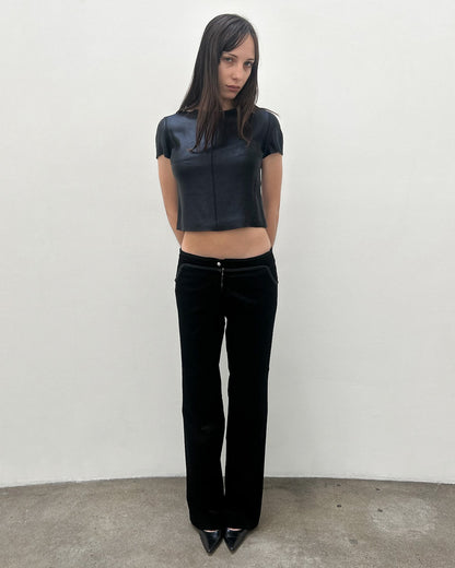 Emporio Armani Corduroy Embellished Pants