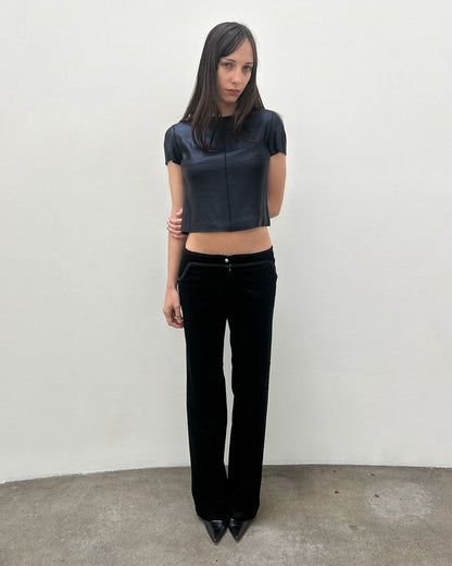 Emporio Armani Corduroy Embellished Pants
